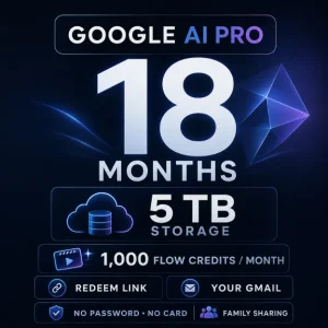 BUY: Google Flow Pro with 1000 AI 18 Months Credit
